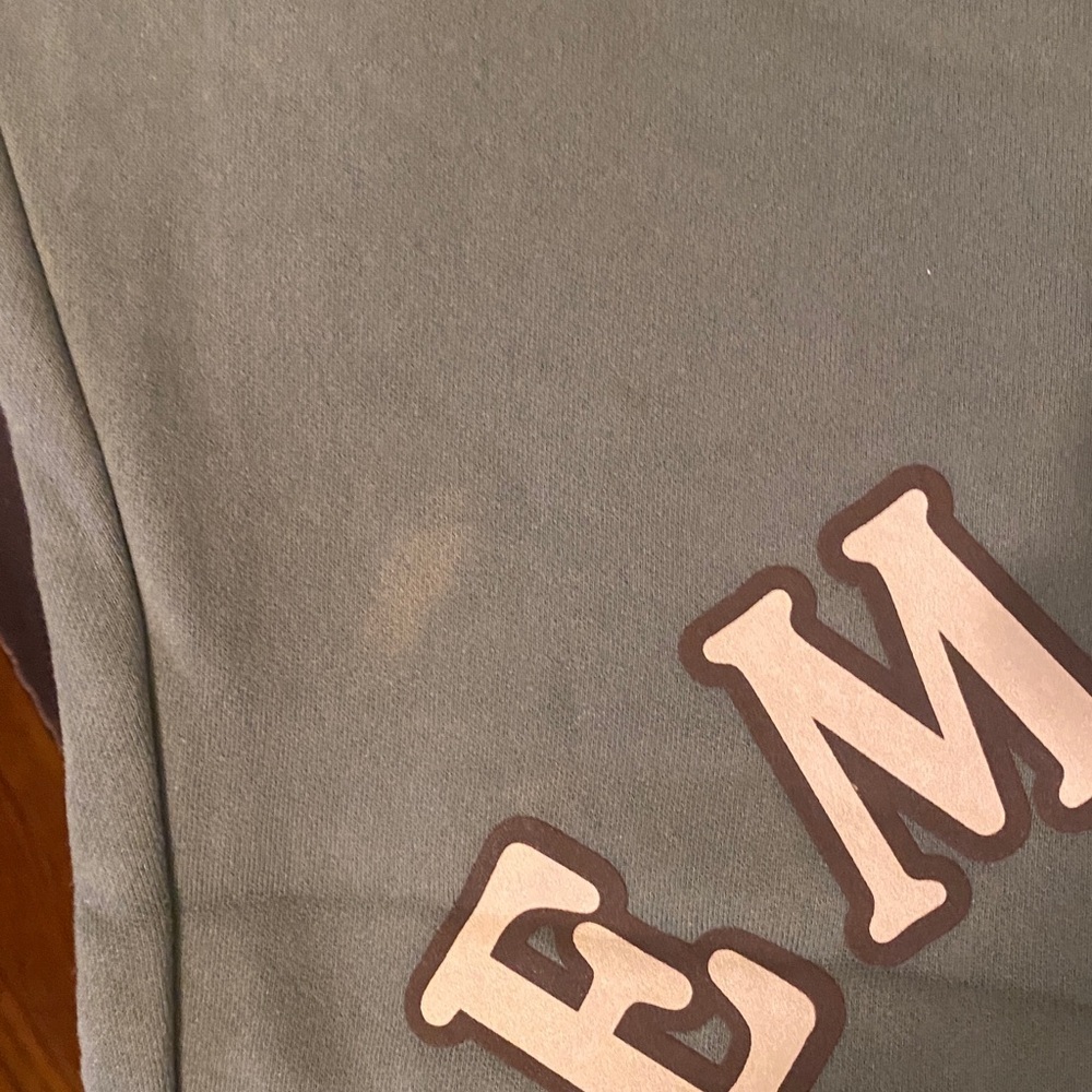 The Mayfair Group *flawed Empathy Always Olive Sweatpants Size XS - Picture 9 of 11